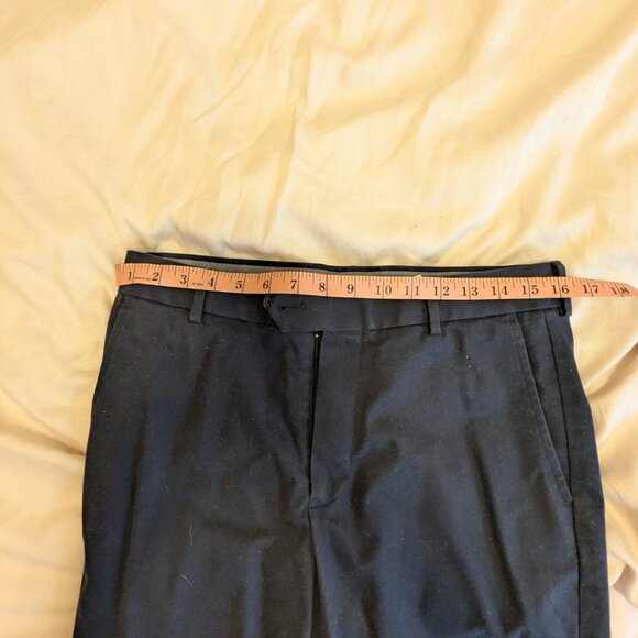 Charles Tyrwhitt Ultimate Non-Iron Chinos - Navy - Picture 3 of 5